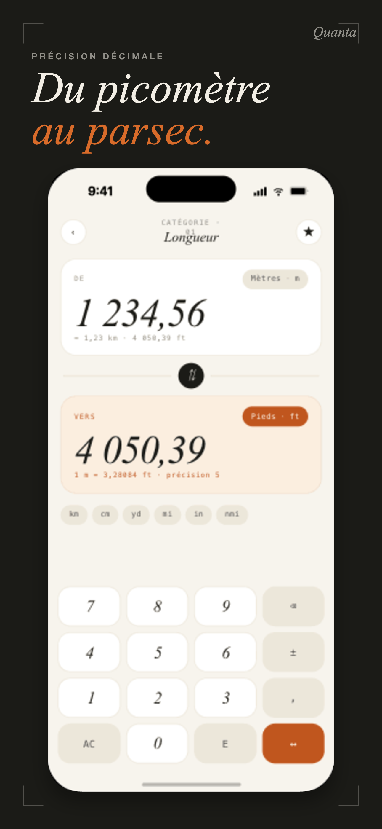 Conversion — longueur